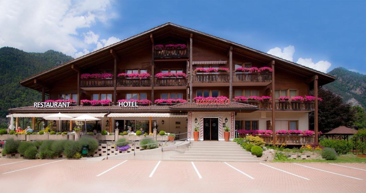 Salzano Hotel - Spa - Restaurant Unterseen Kültér fotó