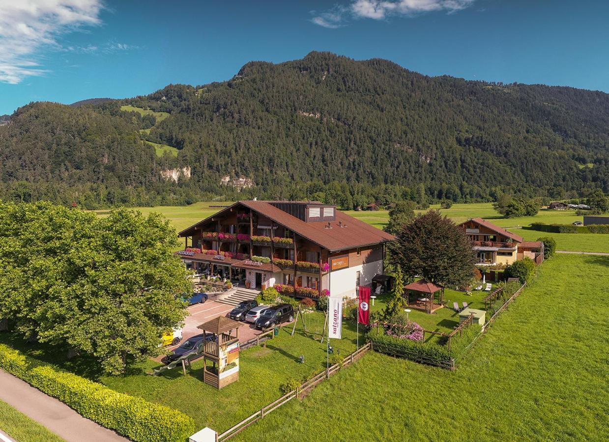 Salzano Hotel - Spa - Restaurant Unterseen Kültér fotó
