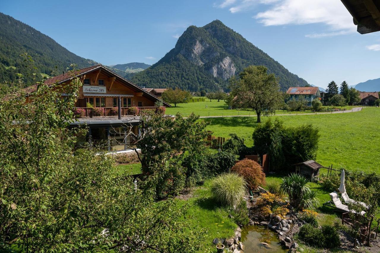 Salzano Hotel - Spa - Restaurant Unterseen Kültér fotó