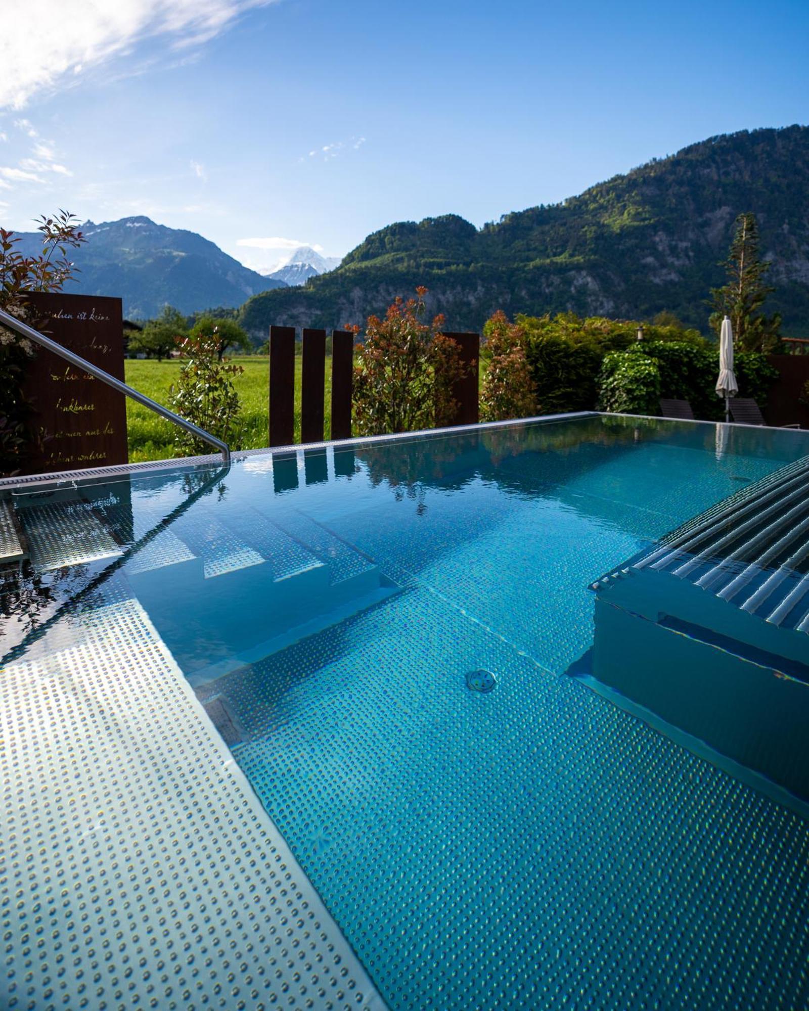 Salzano Hotel - Spa - Restaurant Unterseen Kültér fotó