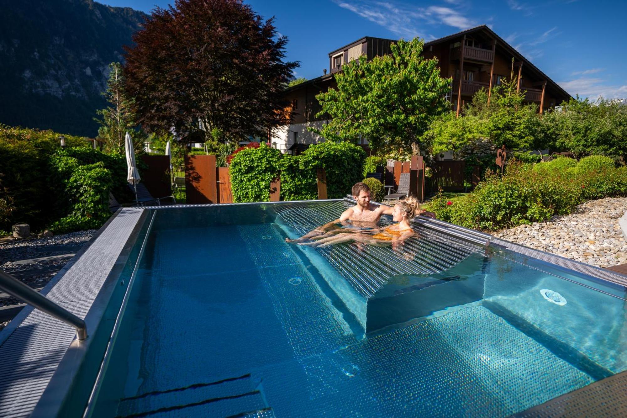 Salzano Hotel - Spa - Restaurant Unterseen Kültér fotó