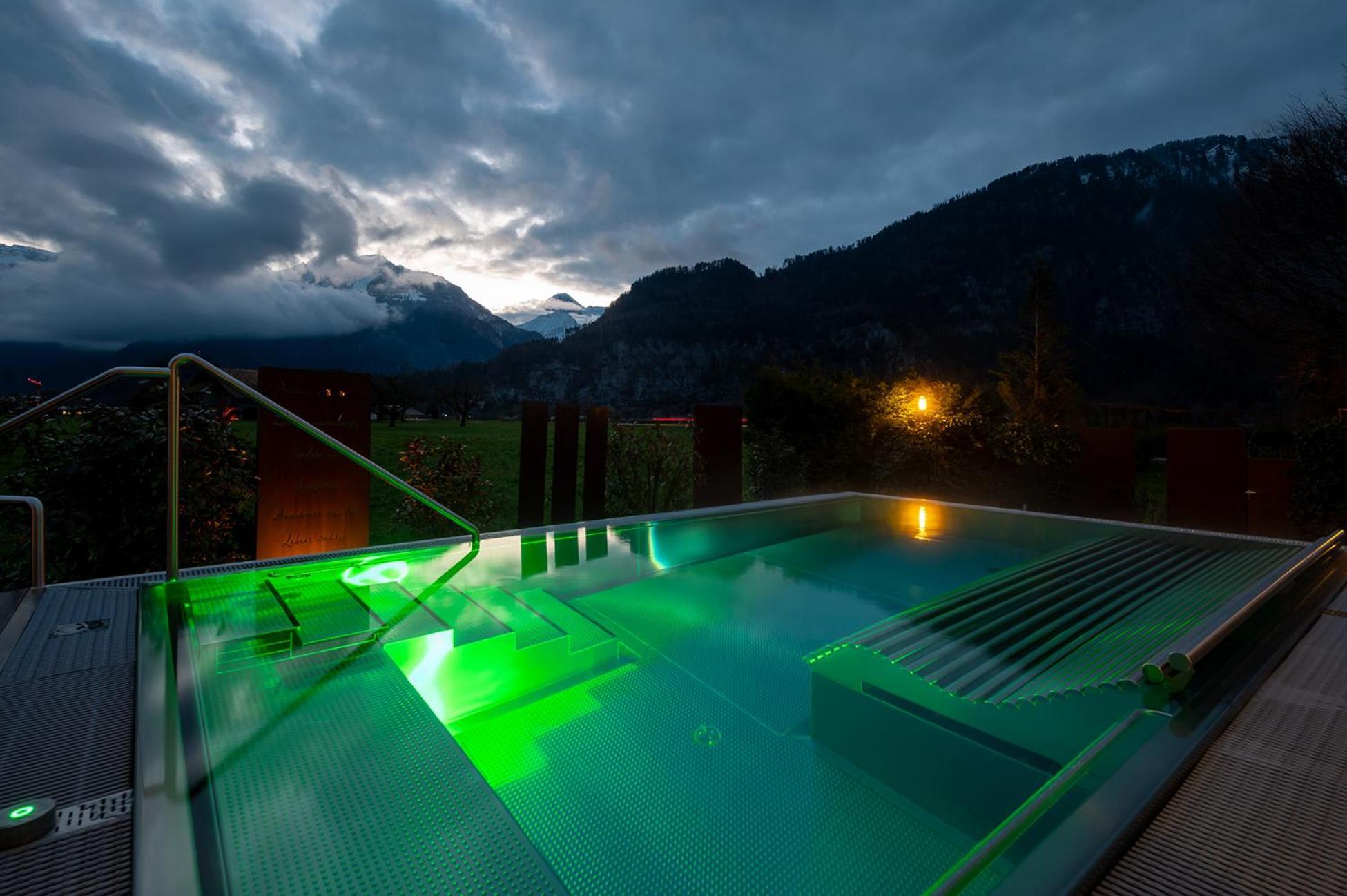Salzano Hotel - Spa - Restaurant Unterseen Kültér fotó